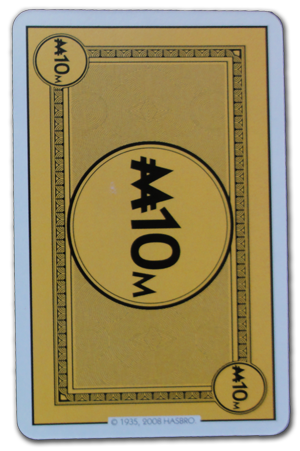 Monopoly Deal Photos: $10M Money Card