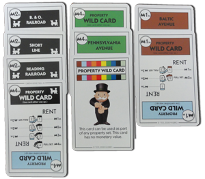 Monopoly Deal Photos: Monopoly Deal Winning Hand With Wildcards