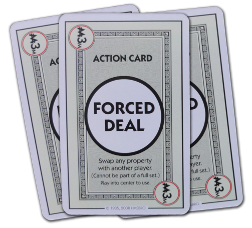 Monopoly Deal Photos: Force Deal Action Card