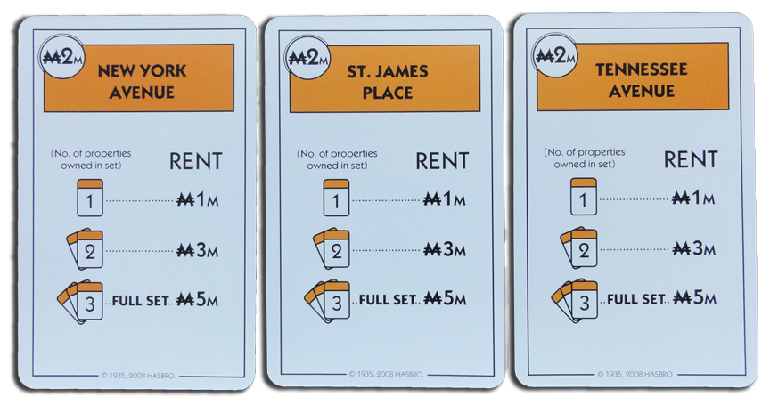 Monopoly Deal Photos: Orange Property Card