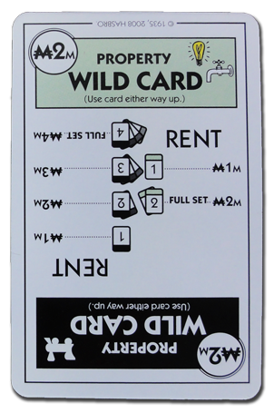 Monopoly Deal Photos: Railroad And Utility Wildcard Card