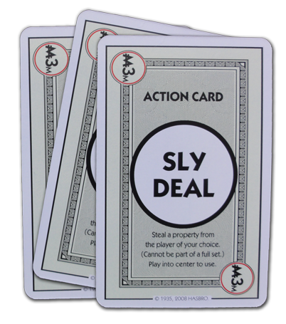 Monopoly Deal Photos: Sly Deal Action Card